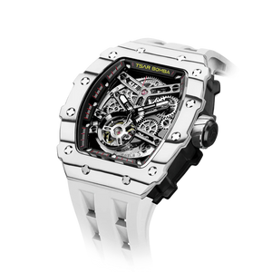 Elemental Serisi – Karbon Fiber Otomatik Saat TB8208CF-05 (Beyaz)