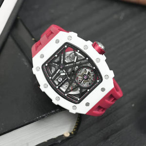 Elemental Serisi – Seramik Otomatik Saat TB8209C-01 (Kırmızı)