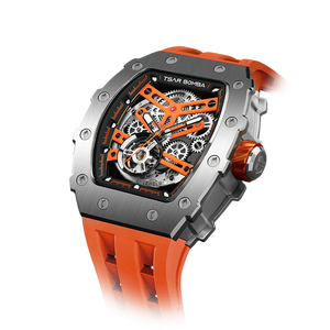 Elemental Serisi – Çelik Otomatik Saat TB8208A-18 (Silver&Gümüş)