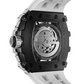 Elemental Serisi – Karbon Fiber Otomatik Saat TB8208CF-05 (Beyaz)
