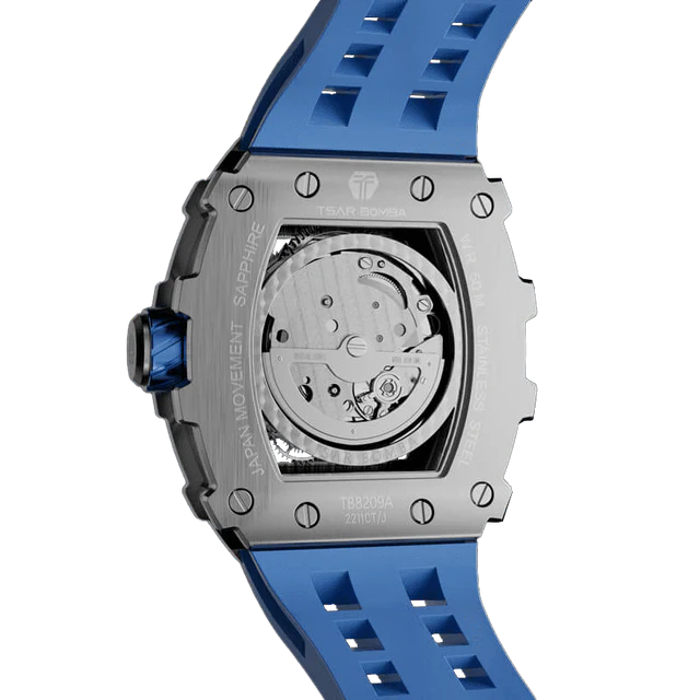 Elemental Serisi – Çelik Otomatik Saat TB8209A-03 (Silver&Blue&Blue)