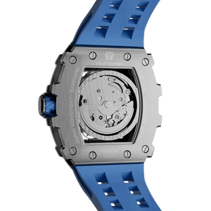 Elemental Serisi – Çelik Otomatik Saat TB8209A-03 (Silver&Blue&Blue)