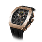 Elemental Series – Takvim Fonksiyonlu Çelik Saat TB8204Q-35 (RoseGold&Siyah)