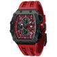 Elemental Series – Takvim Fonksiyonlu Çelik Saat TB8204Q-37 (Kırmızı)