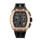 Elemental Series – Takvim Fonksiyonlu Çelik Saat TB8204Q-35 (RoseGold&Siyah)