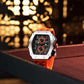 Elemental Series – Takvim Fonksiyonlu Çelik Saat TB8204Q-32 (Silver&Turuncu)