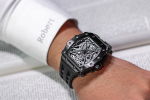 Elemental Serisi – Çelik Otomatik Saat TB8207A-02 (Black)