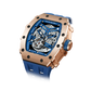 Elemental Serisi – Çelik Otomatik Saat TB8208A-08 (RoseGold&Blue&Blue)