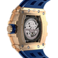Elemental Serisi – Çelik Otomatik Saat TB8208A-08 (RoseGold&Blue&Blue)