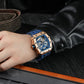 Elemental Serisi – Çelik Otomatik Saat TB8208A-08 (RoseGold&Blue&Blue)