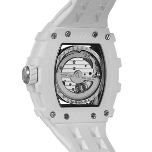 Elemental Serisi – Seramik Otomatik Saat TB8208C-05 (Beyaz)