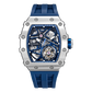 Elemental Serisi – Çelik Otomatik Saat TB8209A-03 (Silver&Blue&Blue)