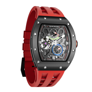 Elemental Serisi – Seramik Otomatik Saat TB8212C-03 (Kırmızı)