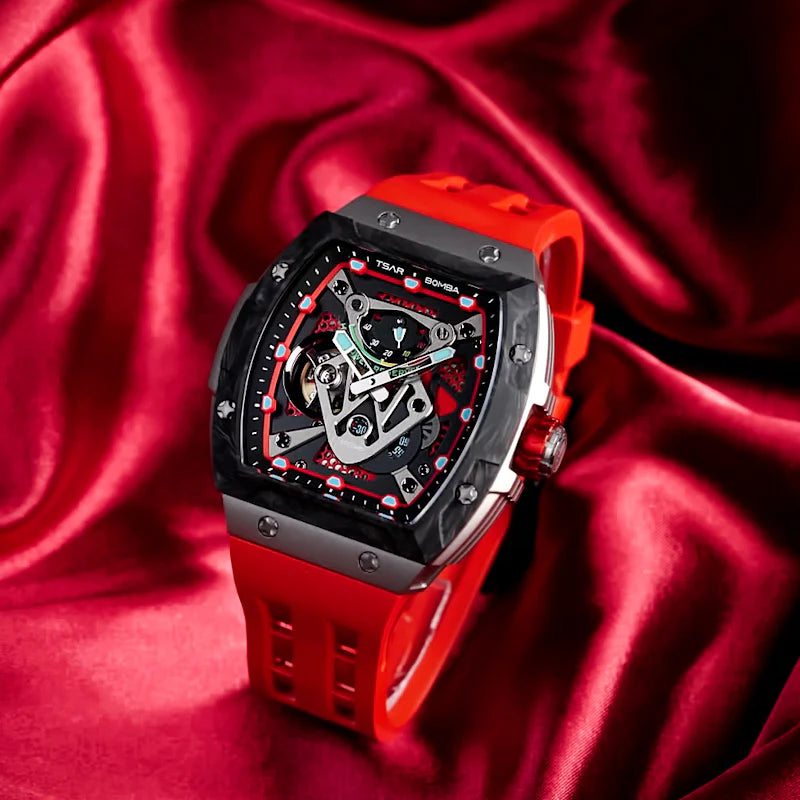 Neutron Serisi – Limited Edition Titanium Carbon Fiber TB8216TF-02 Kırmızı