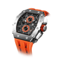 Elemental Series – Takvim Fonksiyonlu Çelik Saat TB8204Q-32 (Silver&Turuncu)
