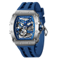 Elemental Serisi – Çelik Otomatik Saat TB8208A-11 (Silver&Blue&Blue))