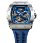 Elemental Serisi – Çelik Otomatik Saat TB8208A-11 (Silver&Blue&Blue))