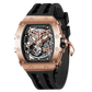 Elemental Serisi – Çelik Otomatik Saat TB8208A-16 (RoseGold&Rosegold&Black)
