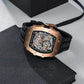 Elemental Serisi – Çelik Otomatik Saat TB8208A-16 (RoseGold&Rosegold&Black)
