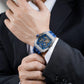 Elemental Serisi – Çelik Otomatik Saat TB8208A-11 (Silver&Blue&Blue))