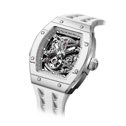 Elemental-Karbon Fiber Otomatik Saat TB8228CF