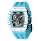 Elemental Serisi – Karbon Fiber Otomatik Saat TB8208CF-06 (Mavi&Beyaz)