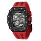 Elemental Serisi – Karbon Fiber Otomatik Saat TB8208CF-09 (Kırmızı&Siyah)