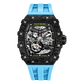 Elemental Serisi – Karbon Fiber Otomatik Saat TB8208CF-11 (Mavi&Siyah)