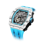 Elemental Serisi – Karbon Fiber Otomatik Saat TB8208CF-06 (Mavi&Beyaz)